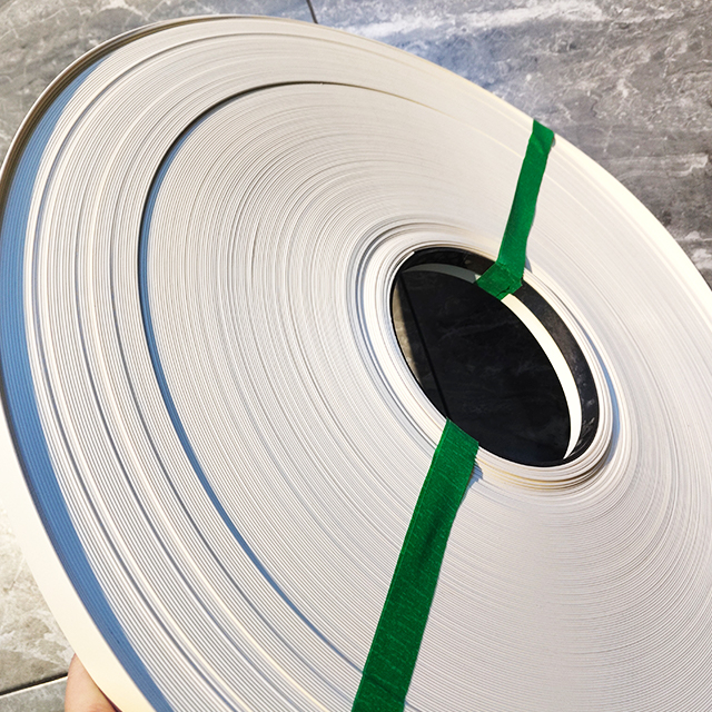 Cinta de bandas de borde ABS para accesorios de muebles, varios colores con madera de superficie mate para gabinetes